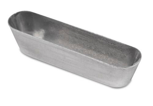Heathrow Scientific 120933FR Aluminium Weigh Boat 1ml, 25 x 7mm smooth wall, Certified Oil Free, 50/pk