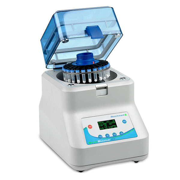 Benchmark Scientific D2400 BeadBlaster 24 Microtube homogenizer, up to 24 samples, programmable, 115V