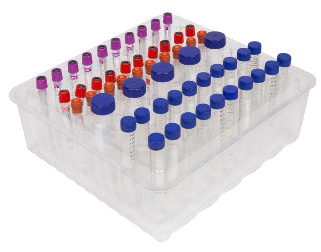 Heathrow Scientific 120962 DuraPorter® XL Tube Rack, Assorted tubes 10-30mm, 3/pk