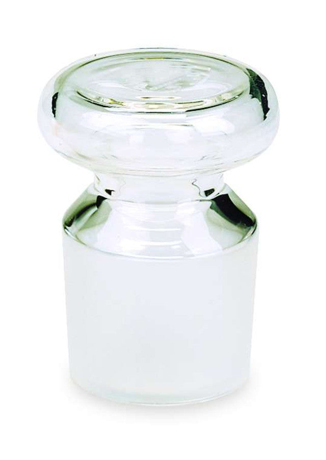 Heathrow Scientific 03084 Ground Glass Flask Stoppers, Clear, No. 19, 6/pk