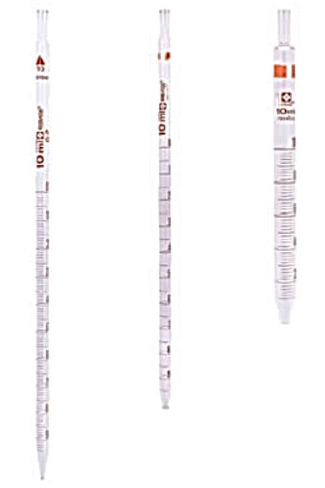Heathrow Scientific 2011A-10 Serological Pipets, 10 mL, 0.1 graduation interval, 12/pk