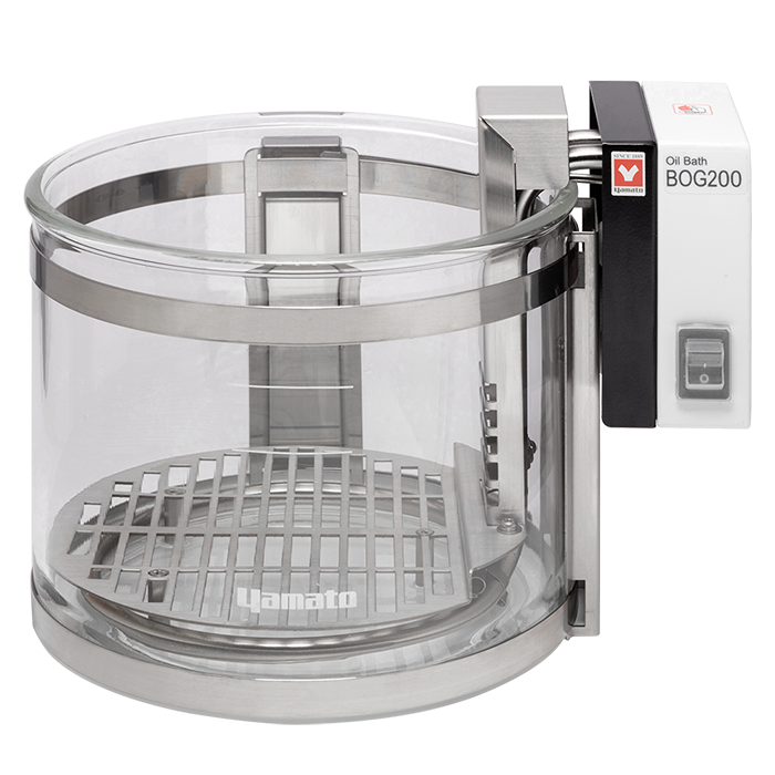 Yamato BOG-200 BOG Series Laboratory Oil Bath, glass bath, 2.2L 115V