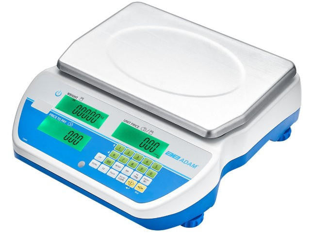 Adam Equipment SWZ 3D Swift Price Computing Retail Scale, 1.5 / 3 kg x 0.5 / 1 g