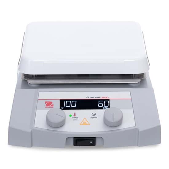 Ohaus e-G31HS07C Guardian 3000 Hotplate-Stirrer, Ceramic, 15 L, 120 V