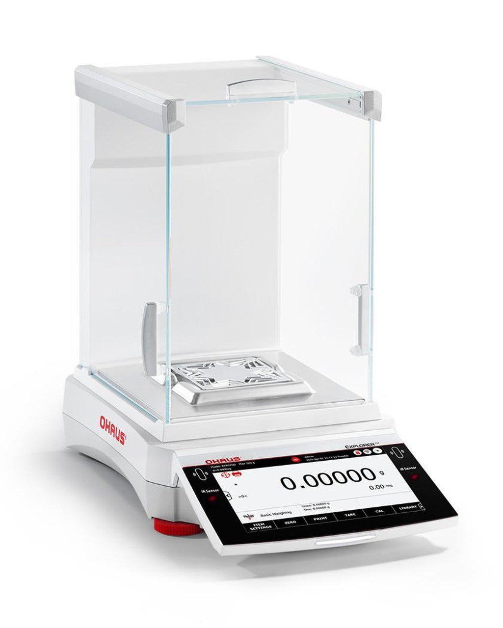 Ohaus EXR225D Explorer Semi Microbalance, 120 g/ 220g x 0.01 mg/ 0.1 mg