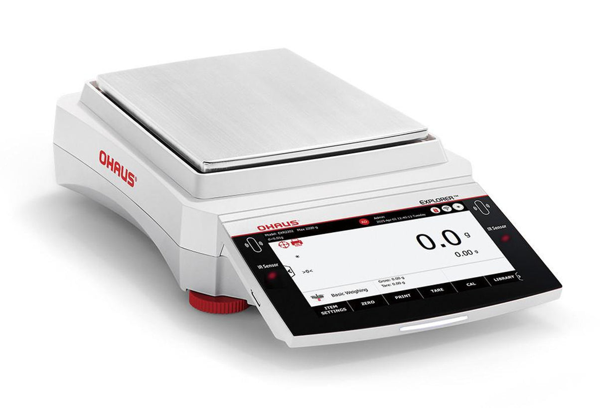 Ohaus EXR2202 Explorer Precision Balance, 2200 g x 0.01 g