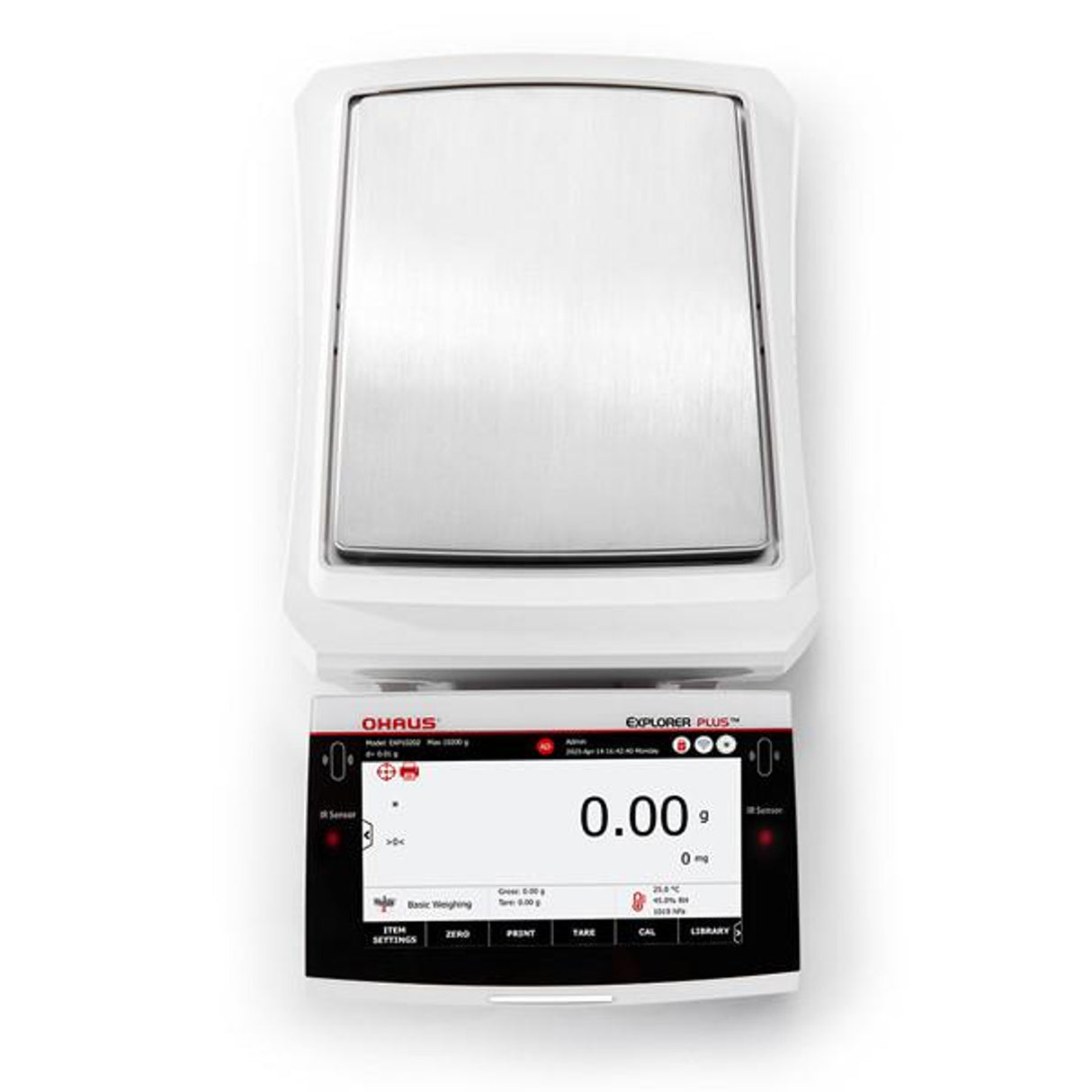 Ohaus EXP2202 Explorer Plus Precision Balance, 2200 g x 0.01 g
