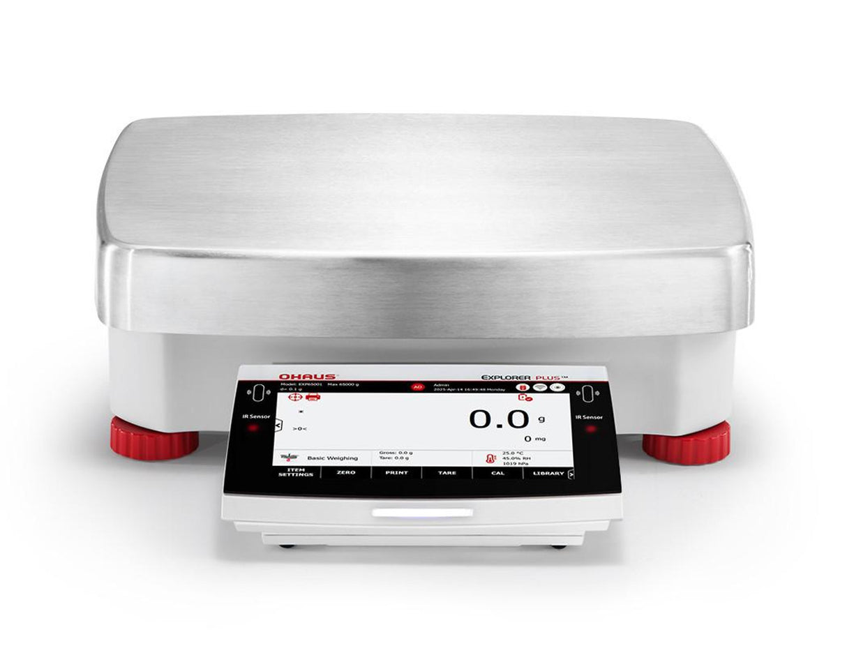 Ohaus EXP24001 Explorer Plus High Capacity Balance, 24000 g x 0.1 g