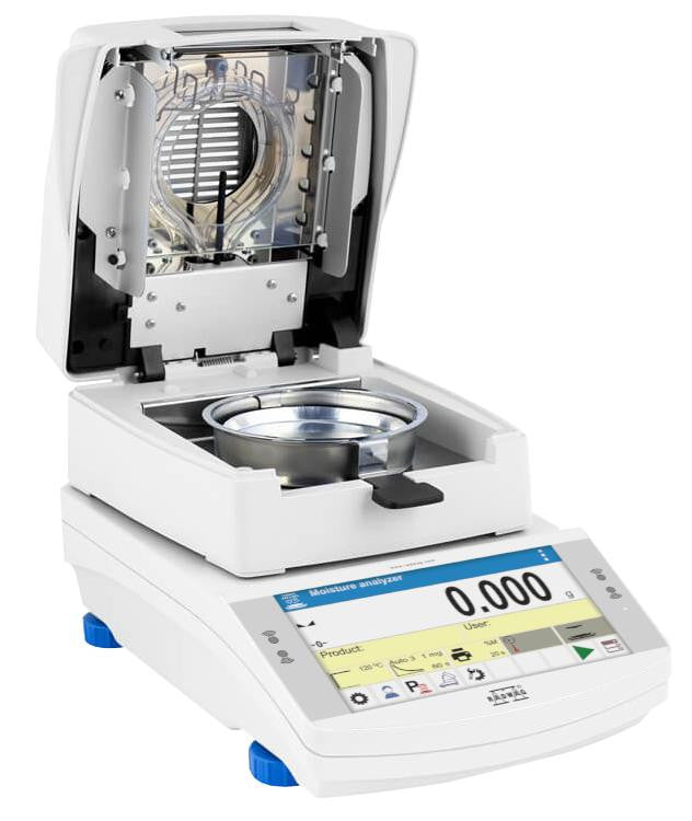 Radwag MA 200/1.X7.IC.A Moisture Analyzer, 200 g x 0.1 mg, 0.0001%
