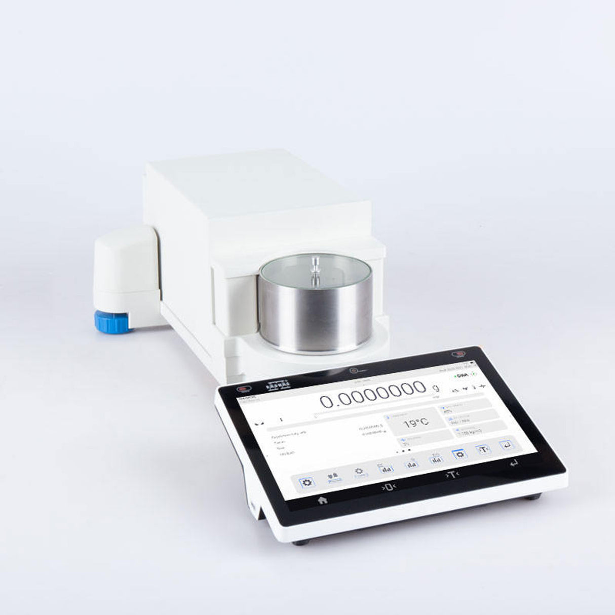 Radwag UYA 2.5Y.F Ellipsis Series Ultra-Microbalance, 2.1 g Capacity, 0.0000001 g Readability