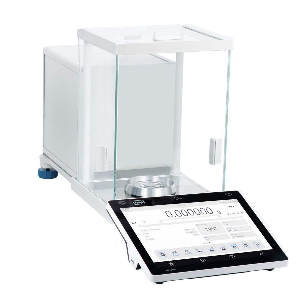 Radwag XA 21/52.5Y.M.A Ellipsis Series Microbalance, 52 g x 0.005 mg