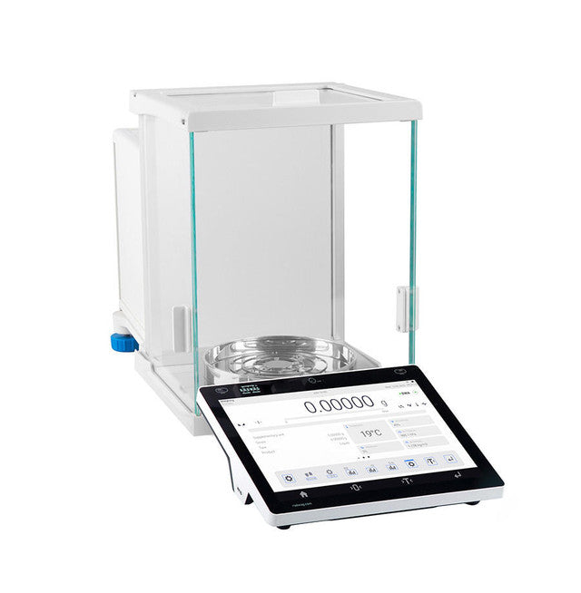 Radwag XA 120/250.5Y Ellipsis 5Y Series Analytical Balance, 120/250 g x 0.01 / 0.1 mg