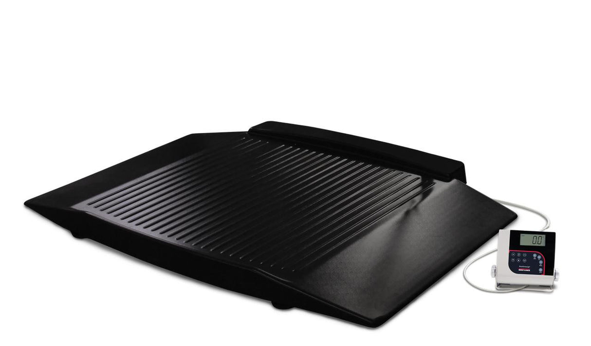 Ricelake 350-10-8 Healthweigh Dual-Ramp Wheelchair Scale Platform, 1000 lb x 0.2 lb