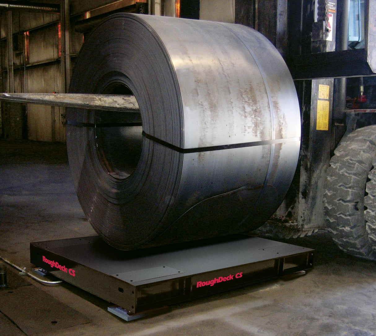Ricelake 107498 RoughDeck CS Coil Floor Scale, 6' x 6', 80000lb, NTEP