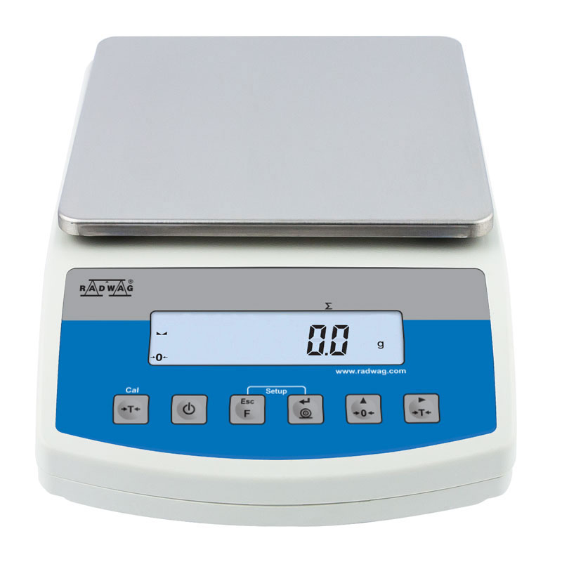 Radwag WLC 20/A2 with 4IN/4OUT Module Precision Balance, 20000 g x 0.1 g