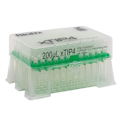 Biotix 63300001 LTS Compatible Pipette Tips 10-200µL Racked, Filtered, Sterilized, 10 racks of 96/pack (Rainin Alternative)