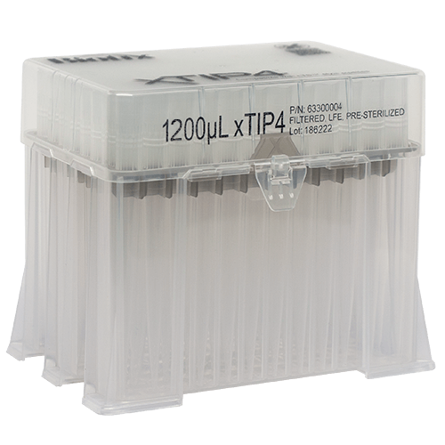 Biotix 63300009 LTS Compatible Pipette Tips 100-1200µL Racked, Sterilized, 8 racks of 96/pack (Rainin Alternative)