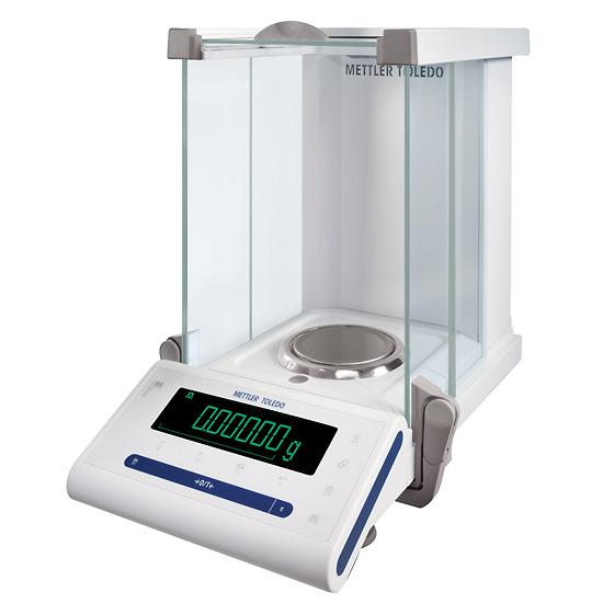 Mettler Toledo MS105 MS Semi-micro Balance, 120 g Capacity, 0.00001 g Readability