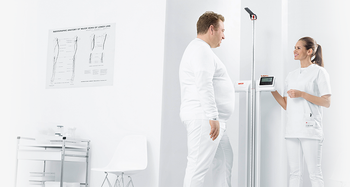 Seca 777 Digital column scale with eye-level display