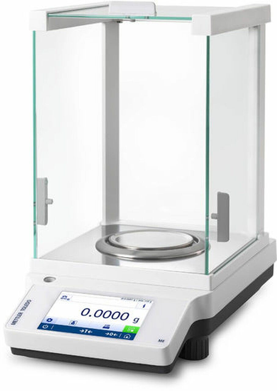 Mettler Toledo ME54TE/00 Analytical Balance, 52 g Capacity, 0.1 mg Readability