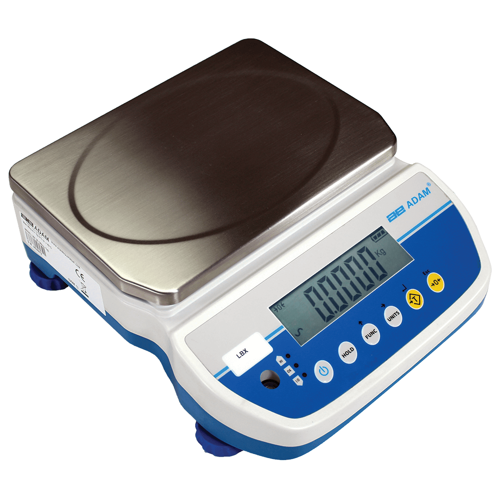 Adam Equipment LBX30 Latitude Compact Bench Scales, 30000 g Capacity, 5 g Readability