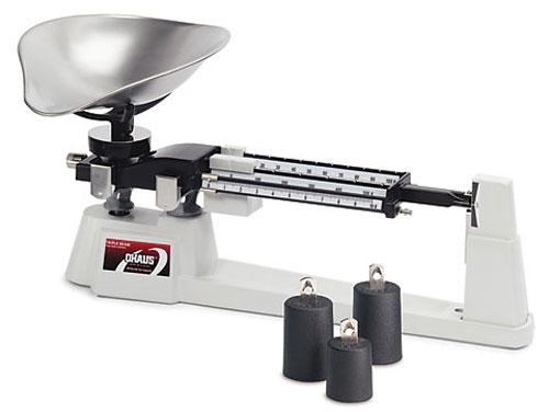 Ohaus 720-S0 Triple Beam 700 Series Balance, 610 g Capacity, 0.1 g Readability