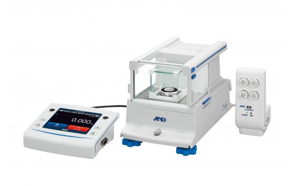 AND Weighing BA-225TE Microbalance with Touch Screen Display, Automatic Doors and Internal Calibration, 220 g Capacity, 0.01 mg Readability