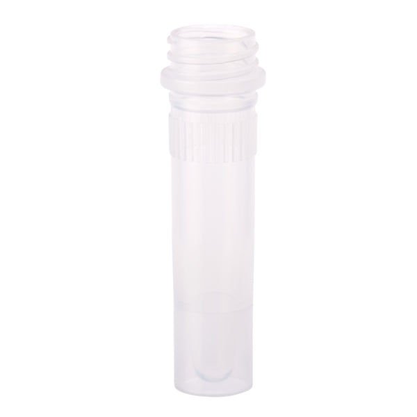 CELLTREAT 230821S TUBE ONLY, 1.5mL Screw Top Micro Tube, Self-Standing, Grip Band, Sterile, 1000/pk