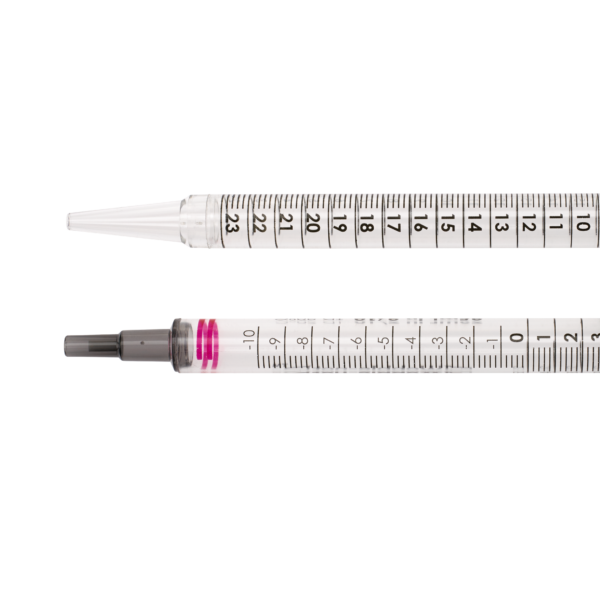 CELLTREAT 229093B Wobble-not Serological Pipet, Individually Wrapped, Paper/Plastic, Bag, Sterile 25mL, 200 pk