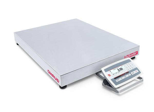 Ohaus D52XW125RQV5 DEFENDER 5000 - D52 Bench Scale, 125000 g x 5 g, 24" x 24", NTEP