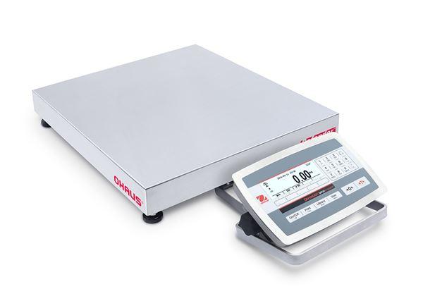 Ohaus D52XW125RQL5 DEFENDER 5000 - D52 Bench Scale, 125000 g x 5 g, 18" x 18", NTEP