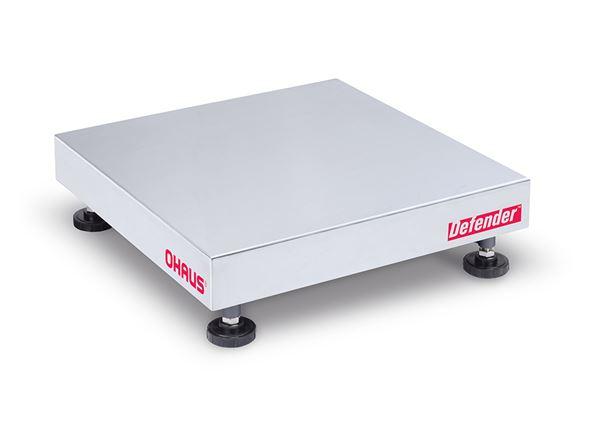 Ohaus D125RQL Defender 5000 Scale Base, 125000 g x 2 g, 18" x 18", NTEP