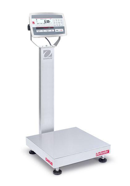 Ohaus D52XW125WQL7 DEFENDER 5000 - D52 Washdown Bench Scale, 125000 g x 5 g, 18" x 18", NTEP