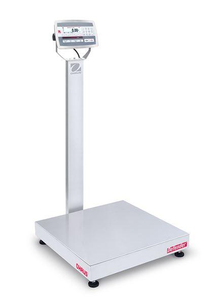 Ohaus D52XW125WQV8 DEFENDER 5000 WASHDOWN - D52 Bench Scale, 125000 g x 5 g, 24" x 24", NTEP