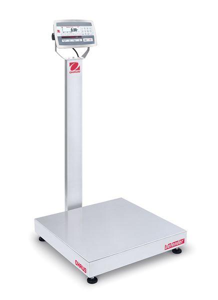 Ohaus D52XW125RQV3 DEFENDER 5000 - D52 Bench Scale, 125000 g x 5 g, 24" x 24", NTEP