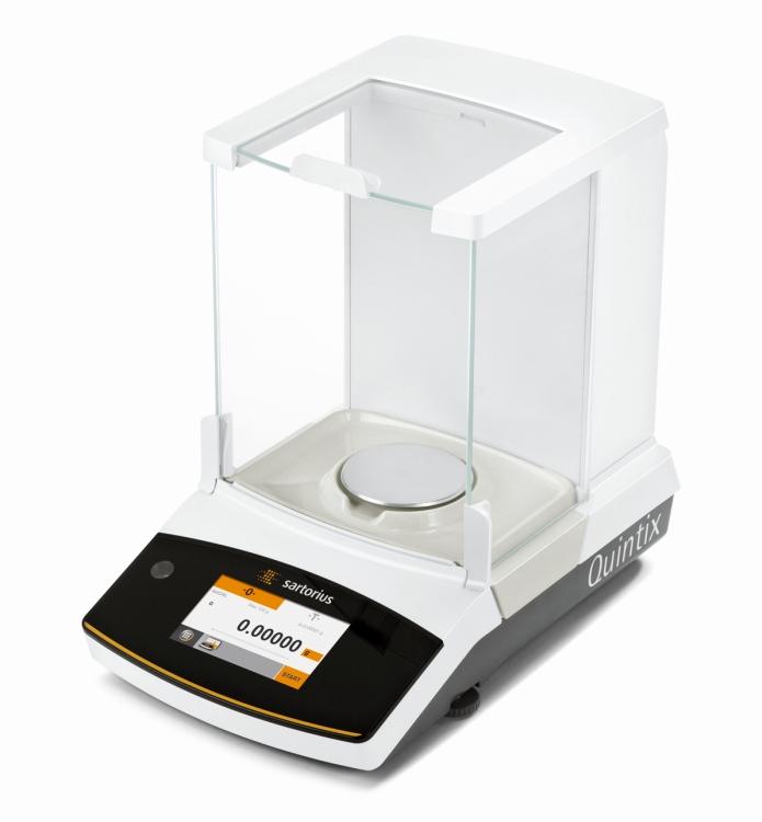 Sartorius QUINTIX125D-1S Quintix Semi-Micro Balance, 125 g Capacity, 0.00001 g Readability