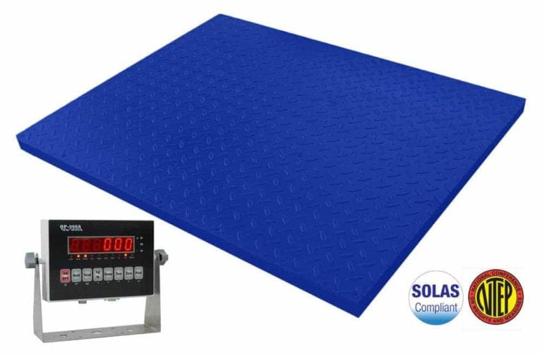 Intelligent Weighing Technology TitanF™ 55 5K Industrial Floor Scale, 5000 lb Capacity, 1 lb Readability