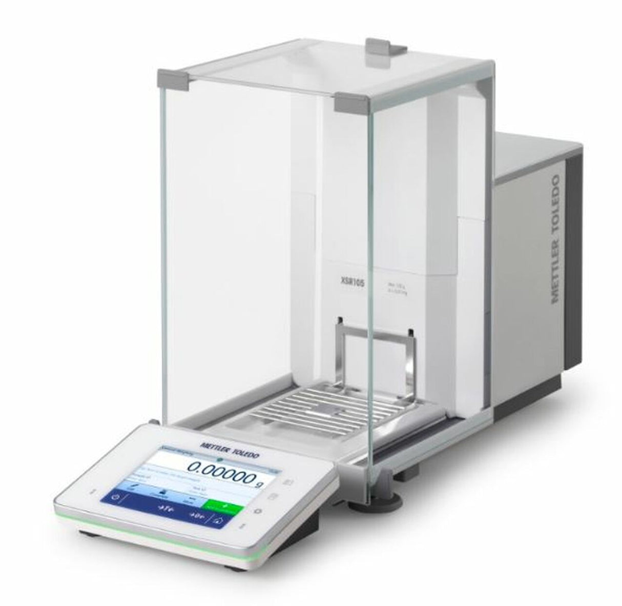 Mettler Toledo XSR205DU Analytical Balance, 220 g Capacity, 0.0001 g Readability