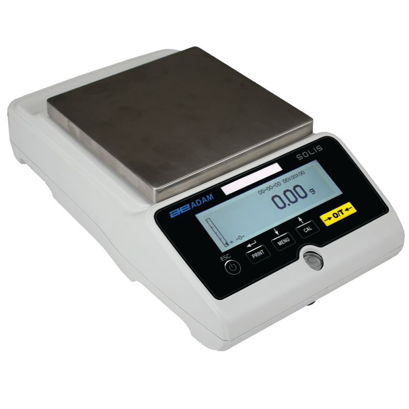 Adam Equipment STB 8202e Solis Precision Balances, 8200 g Capacity, 0.01 g Readability