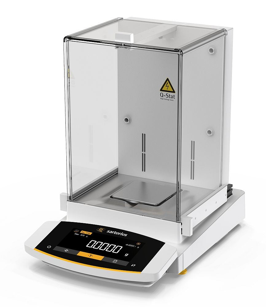 Sartorius MCE324S-2S00-I Cubis II Analytical Balance w/ B&W Touch screen, Auto Doors with Ionizer, 320 g Capacity, 0.1 mg Readability