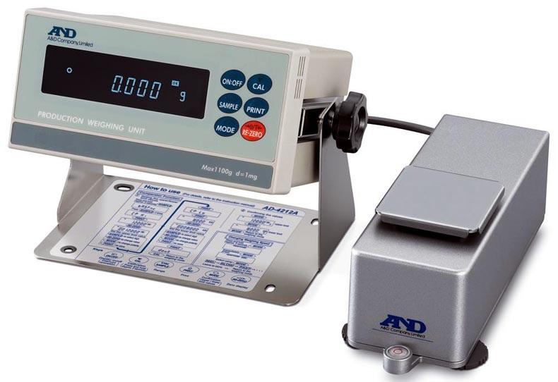 A&D Weighing AD-4212B-23 AD-4212B Series Production Weighing System, 21 g x 0.001 mg