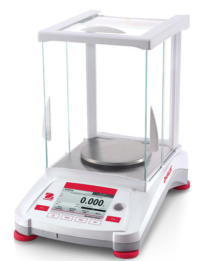 Ohaus AX224/E Adventurer Analytical Balance, 220 g x 0.0001 g