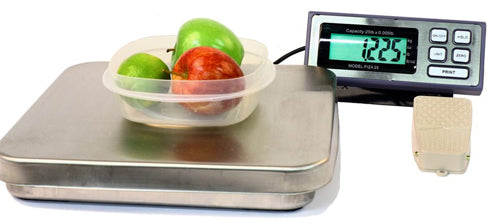 TREE PIZA+ 25 Bench Scale, 25 lb Capacity, 0.005 lb Readability