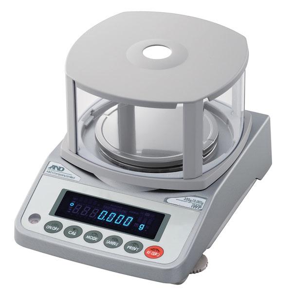 A&D FZ-300iWP FZ-iWP Series Precision Balance, 320 g Capacity, 0.001 g Readability