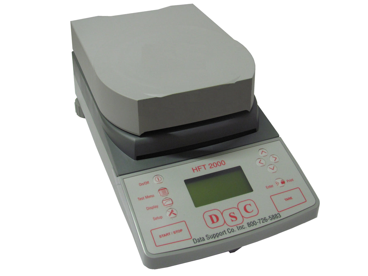 DSC HFT 2000Mв„ў Moisture Analyzer, 45 g Capacity, 0.001 g Readability