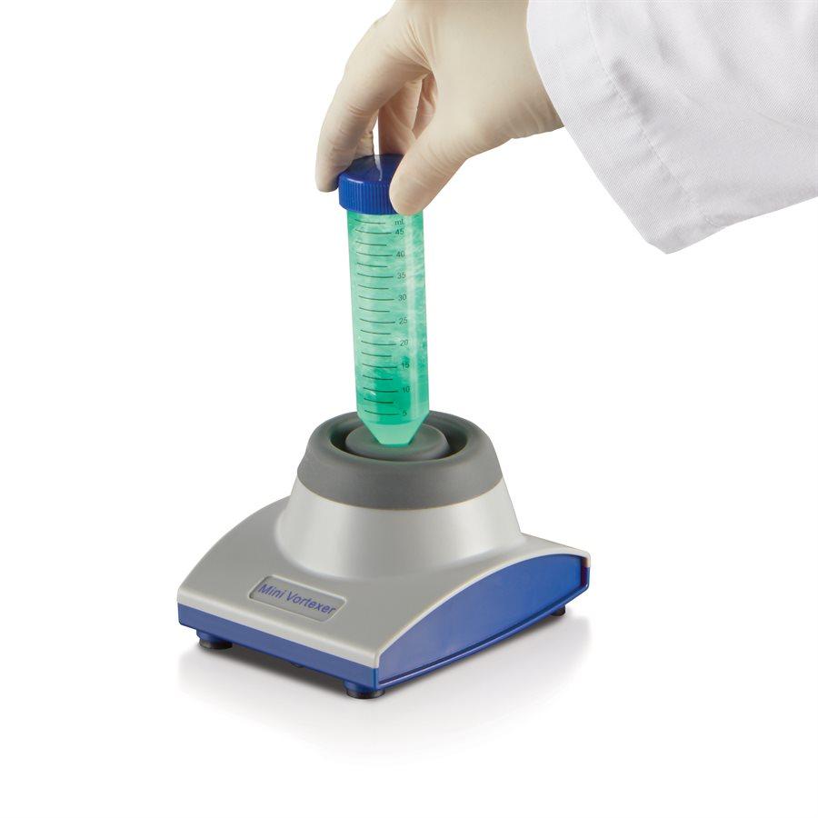 Heathrow Scientific 120598 Mini Vortex Mixer Universal, Grey/Blue