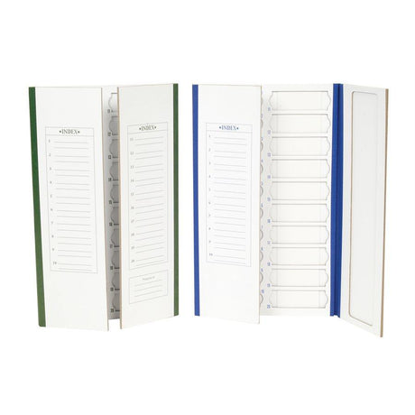 Heathrow Scientific 120196 20-Place Slide Tray Cardboard, Red Trim