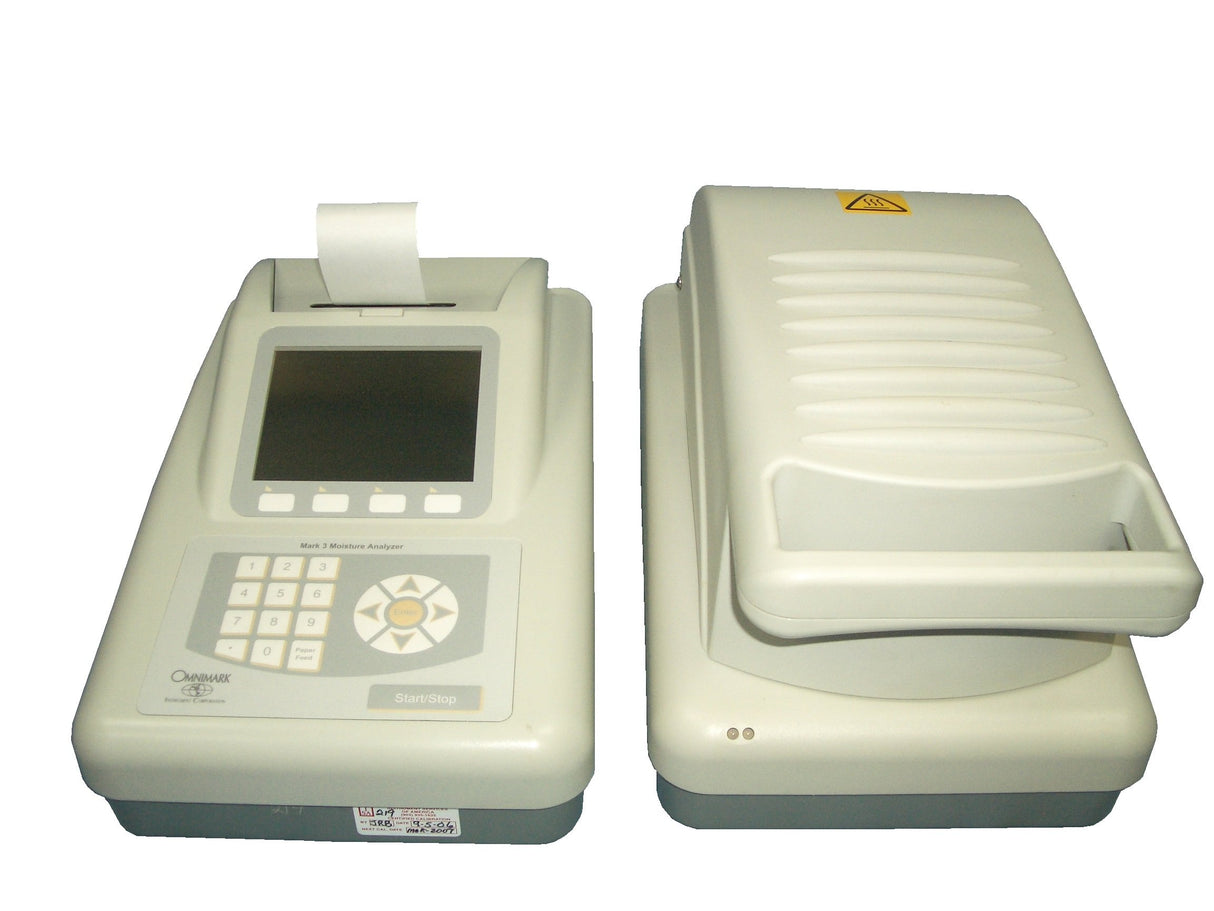 Used Omnimark Mark 3 Moisture Analyzer, 100 g Capacity