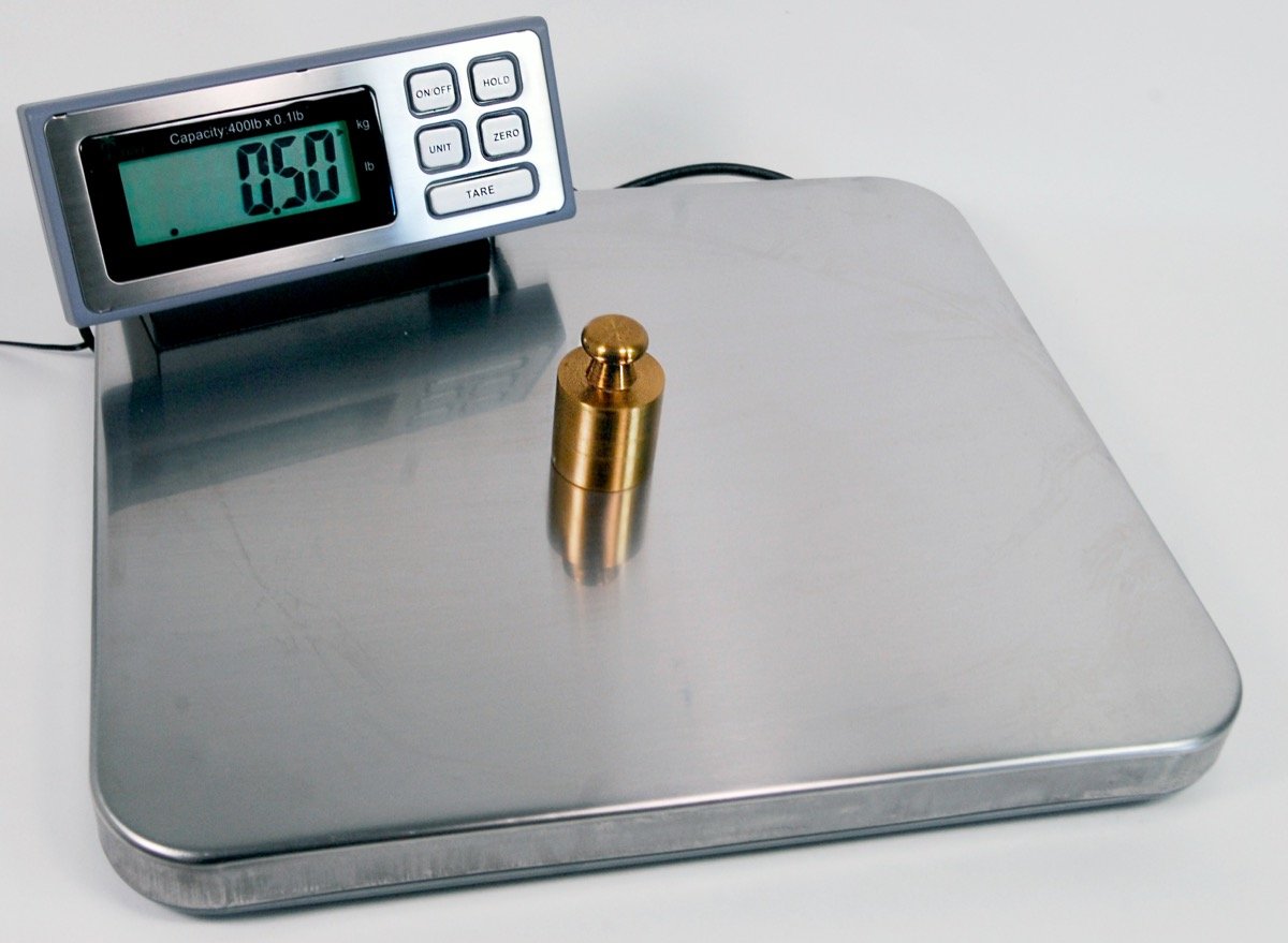 TREE LSS 400 Shipping Scale, 400 lb Capacity, 0.1 lb Readability