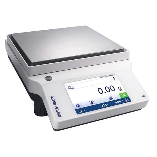 Mettler Toledo ME503TE/00 Precision Balance, 520 g Capacity, 0.0001 g Readability